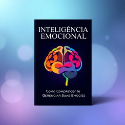 A captivating book cover design for a book titled 'Inteligência Emocional'