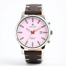 An analog quartz wristwatch designed for a young demographic aged 18-35 years