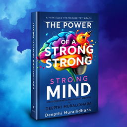 A captivating book cover design for 'The Power of a Strong Mind: Strategies for Mental Resilience and Growth' by Deepthi Muralidhara