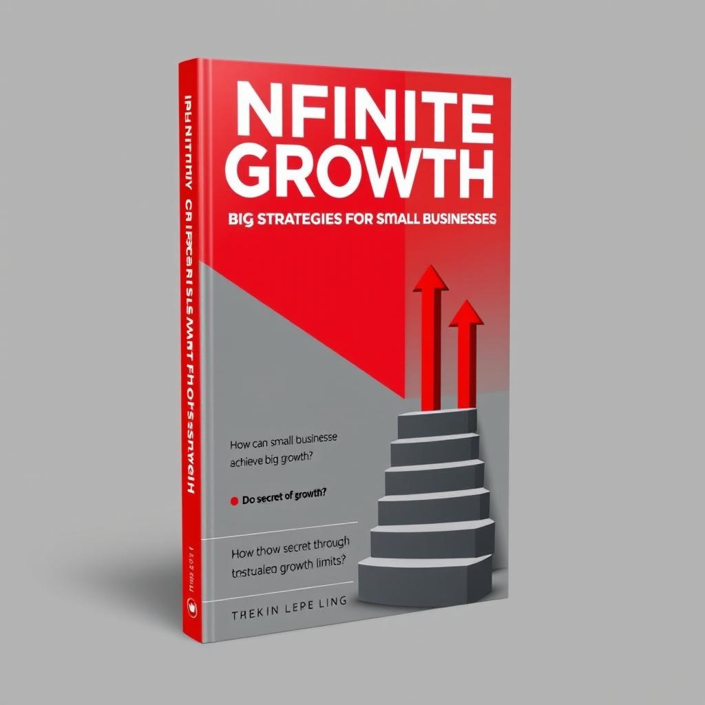 A book cover for 'Infinite Growth: Big Strategies for Small Businesses'