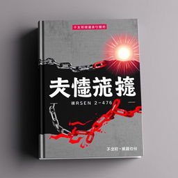 The cover of a book titled "从失败到成功：企业家的逆袭之路", featuring a dynamic composition with deep gray and bright red as the main colors