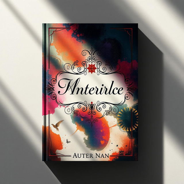 A captivating and artistic book cover design for a novel, optimized for A5 size