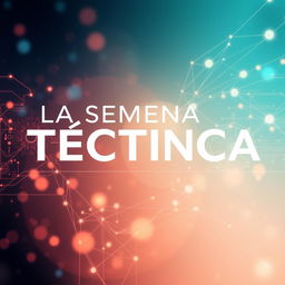 A beautiful and engaging horizontal banner for 'La Semana Técnica', designed to captivate and inspire