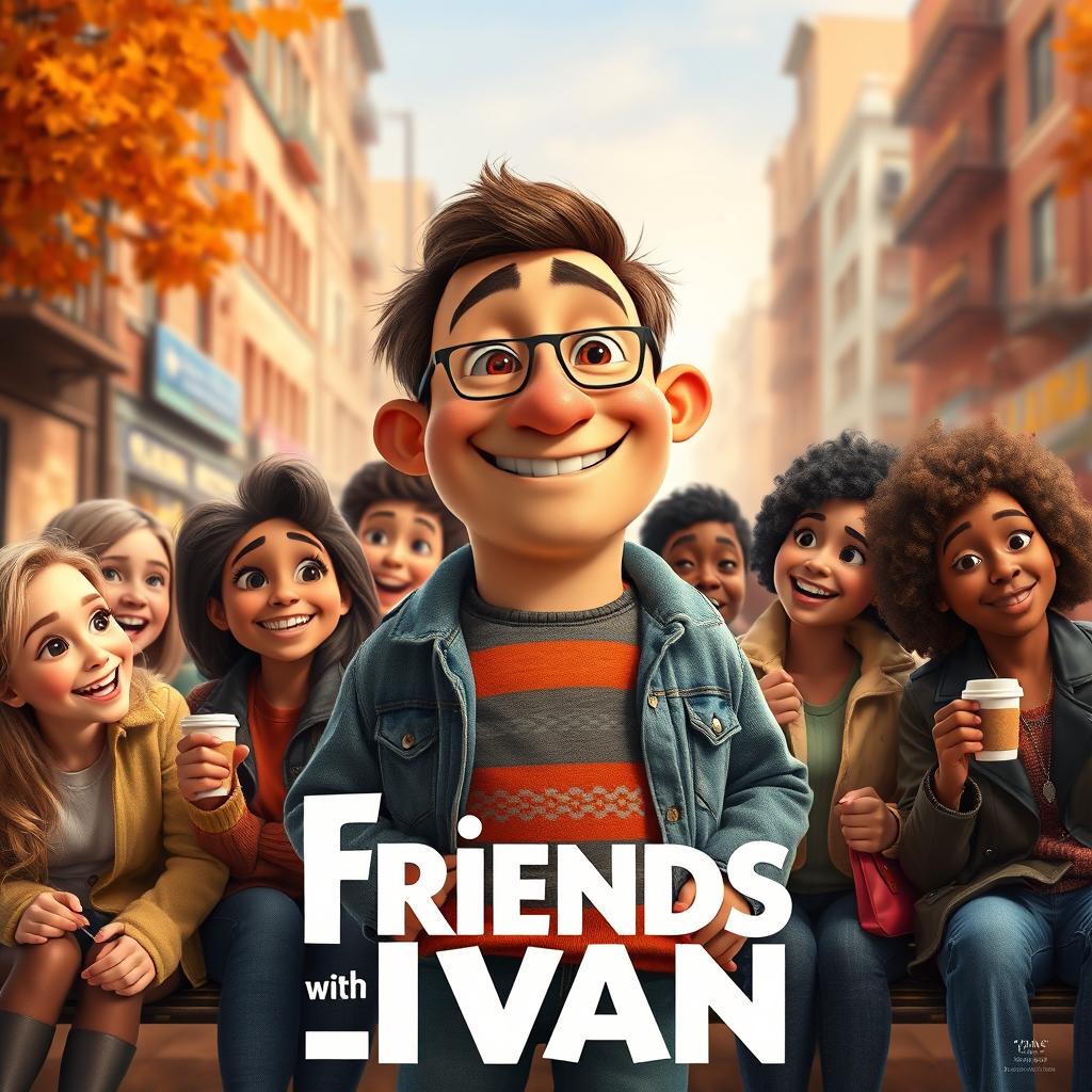 Movie poster for a film titled 'Friends with Ivan'