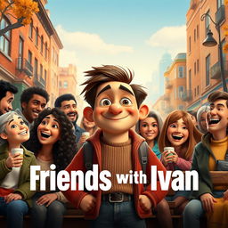 Movie poster for a film titled 'Friends with Ivan'