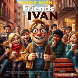 Movie poster for a film titled 'Friends with Ivan'