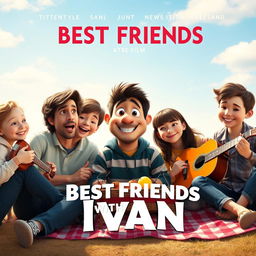 Movie poster for a film titled 'Best Friends with Ivan'