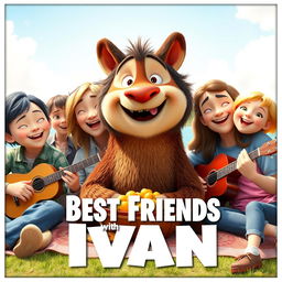 Movie poster for a film titled 'Best Friends with Ivan'