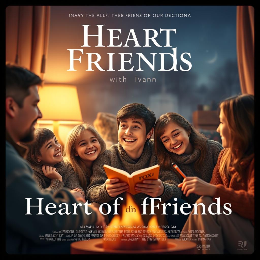 Movie poster for a film titled 'Heart of Friends with Ivan'