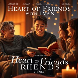 Movie poster for a film titled 'Heart of Friends with Ivan'