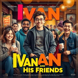 Movie poster for a film titled 'Ivan and His Friends'