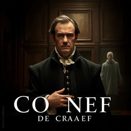 A dramatic movie poster in the style of the Dutch Golden Age, capturing the essence of a tense, historical narrative