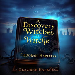 A mystical and captivating book cover design for "A Discovery of Witches" from the All Souls Trilogy