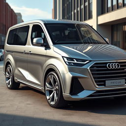 Audi commercial vehicle concept, designed with sleek and modern lines