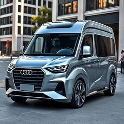 Audi commercial vehicle concept, designed with sleek and modern lines