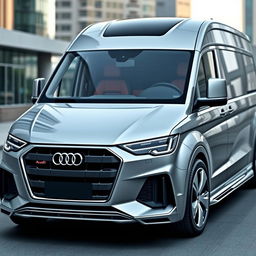 Audi commercial vehicle concept, designed with sleek and modern lines