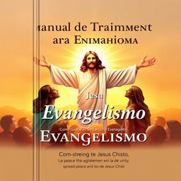 A detailed manual titled "Manual de Treinamento para Evangelismo: Como Ganhar Almas Segundo o Evangelho de Jesus Cristo