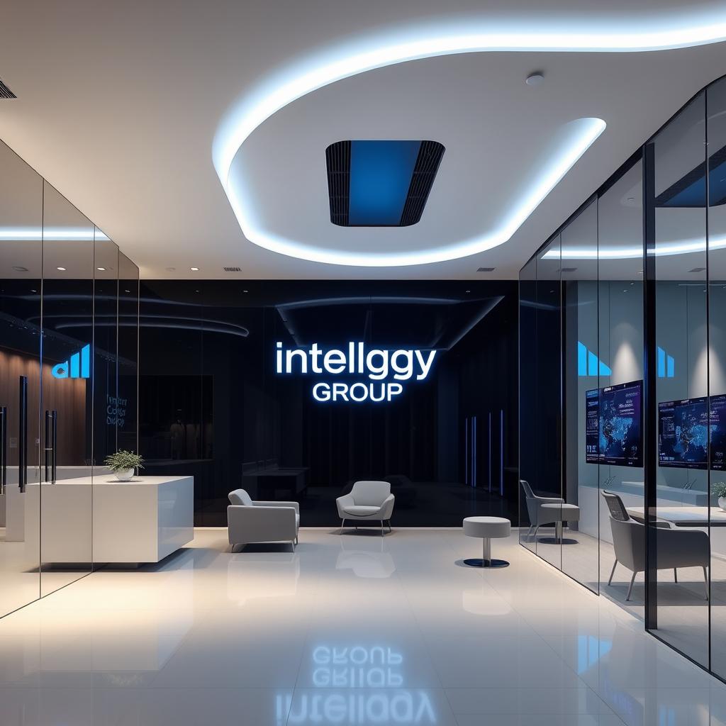 A commercial space design for an intelligence agency called Intelligy Group