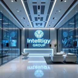 A commercial space design for an intelligence agency called Intelligy Group