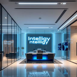 A commercial space design for an intelligence agency called Intelligy Group