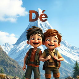 A movie poster for the film titled 'Dé'