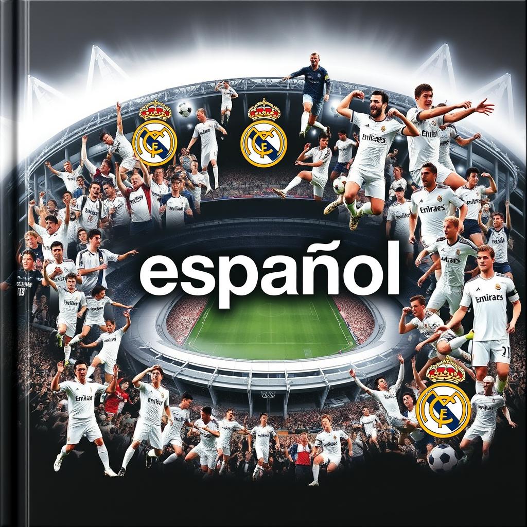 A cover design with the word "español" prominently in the center