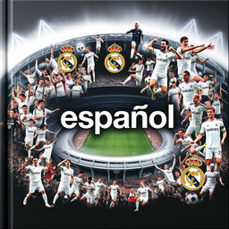 A cover design with the word "español" prominently in the center