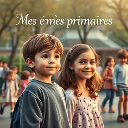 A heartwarming movie poster for "Mes années primaires"