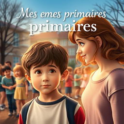 A heartwarming movie poster for "Mes années primaires"