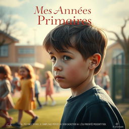 A touching and evocative movie poster for "Mes Années Primaires"