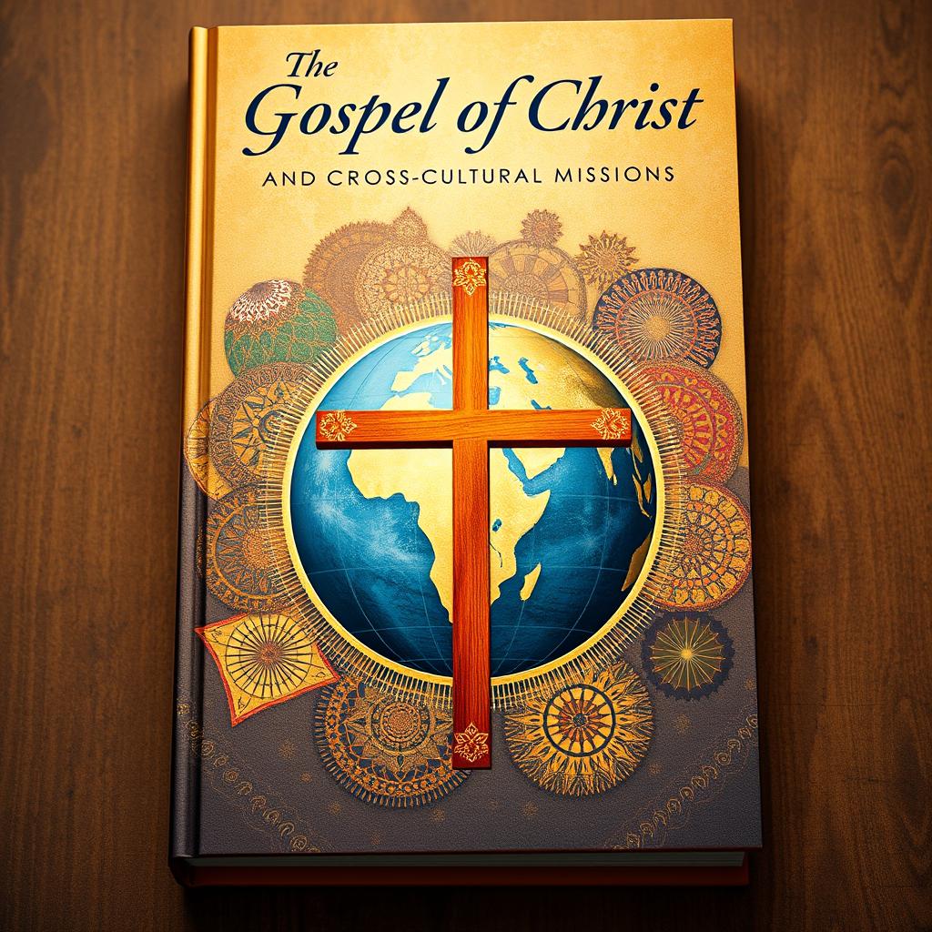 Book cover depicting the theme of the Gospel of Christ and cross-cultural missions