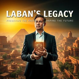 A captivating poster for a film titled "Laban's Legacy: Preserving the Past, Shaping the Future"