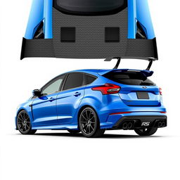 a high-performance AWD hatchback coupe inspired by the 2018 Ford Focus RS