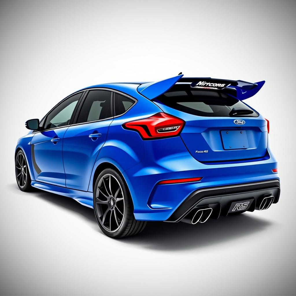 a high-performance AWD hatchback coupe inspired by the 2018 Ford Focus RS