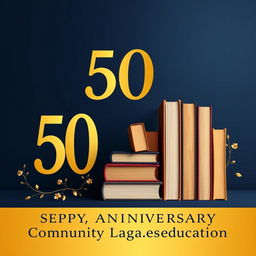 Design celebrating the 50th anniversary of Community Language education