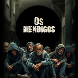 A captivating movie poster for the film titled "Os Mendigos"