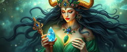 The Taurus Goddess is a vision of ethereal grace