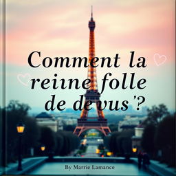 A captivating book cover featuring the title "Comment la rendre folle de vous ?" in an elegant, bold font