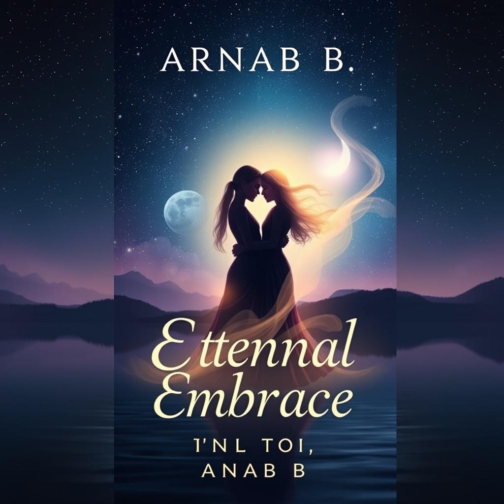 Cover design for the book "Eternal Embrace" by Arnab B