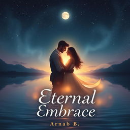 Cover design for the book "Eternal Embrace" by Arnab B