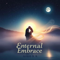 Cover design for the book "Eternal Embrace" by Arnab B