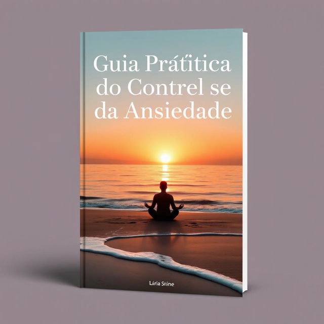 Book cover for 'Guia Prática do Controle da Ansiedade'