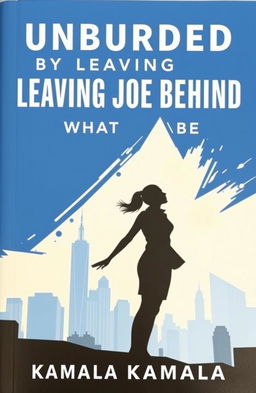 A political book cover titled 'Unburdened by Leaving Joe Behind' with the subtitle 'What Can Be'