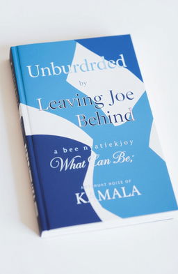 A close-up of a political book with the title 'Unburdened by Leaving Joe Behind' prominently displayed