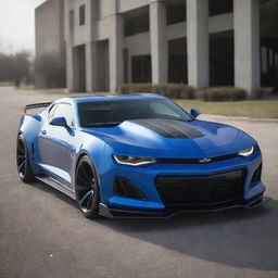 A spectacular blend of a robust Chevrolet Camaro with the extreme power and sleek design of a Devel Sixteen