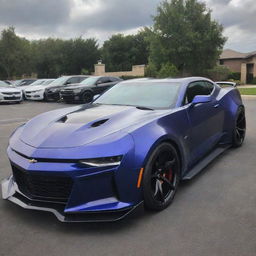 A spectacular blend of a robust Chevrolet Camaro with the extreme power and sleek design of a Devel Sixteen