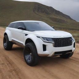 A surprising hybrid of a luxury Range Rover SUV and the raw supercar power of a Devel Sixteen, creating an outlandishly powerful high-end off-road vehicle