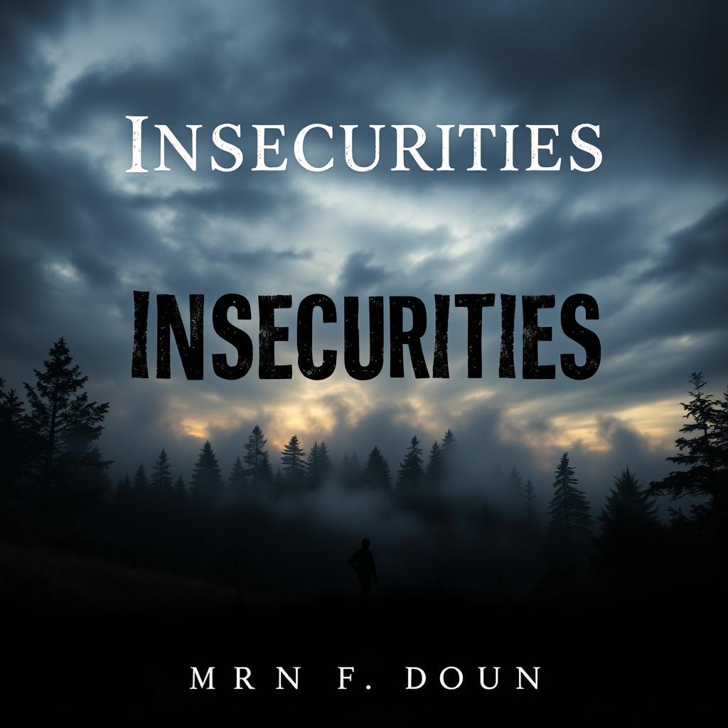 A book cover depicting the theme of insecurities and fears