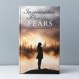 A book cover depicting the theme of insecurities and fears, focusing on a woman's personal transformation