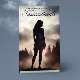 A book cover depicting the theme of insecurities and fears, focusing on a woman's personal transformation